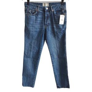 Free People We The Free NWT Medium Wash Blue Slim Fit Jeans Size 25